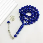 Lapis Blue Meditation Beads – Natural Stone Prayer Mala
