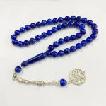 Lapis Blue Meditation Beads – Natural Stone Prayer Mala - Image 4
